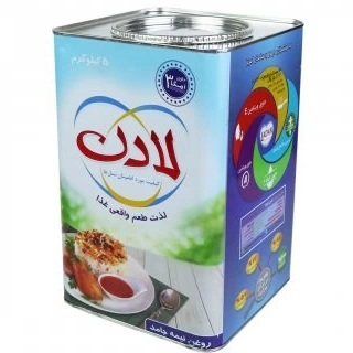 روغن حلب نیمه جامد لادن 5 کیلویی