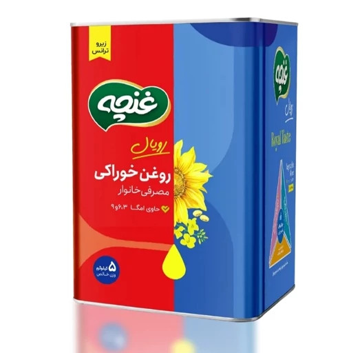 روغن نیمه جامد حلب غنچه 5 کیلوگرم