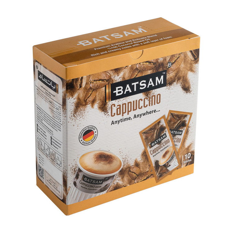 کاپوچینو باتسام - 25 گرم بسته 10 عددی