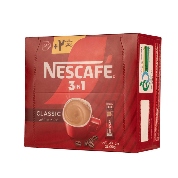 کافی میکس 3x1 نسکافه - 50 گرم بسته 26 عددی