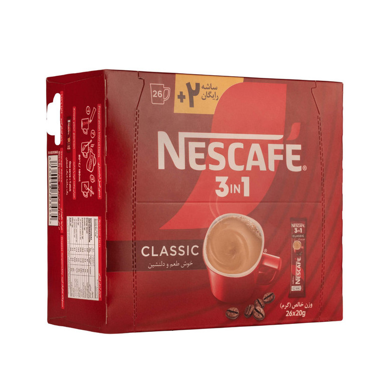 کافی میکس 3x1 نسکافه - 50 گرم بسته 26 عددی