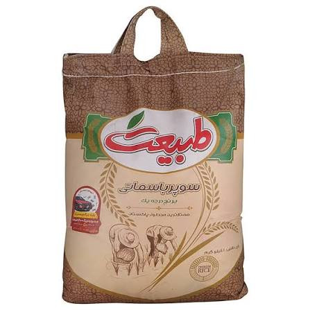 برنج پاکستانی طبیعت سوپر باسماتی کیسه 10 کیلوگرم