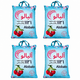 برنج پاکستانی دانه بلند آلبالو کیسه 10 کیلوگرم بسته 4 عددی